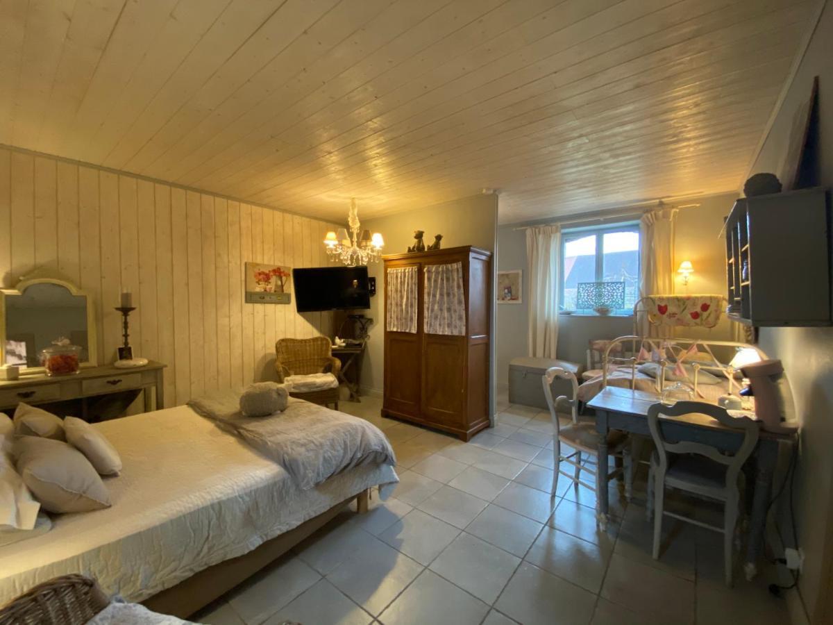 Maison D'Hotes La Rose Laitiere Saint-Martin-sur-Écaillon Екстериор снимка