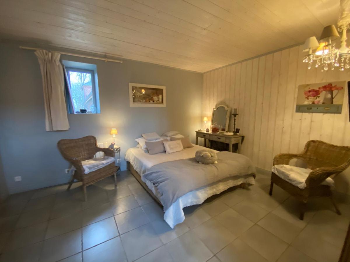 Maison D'Hotes La Rose Laitiere Saint-Martin-sur-Écaillon Екстериор снимка